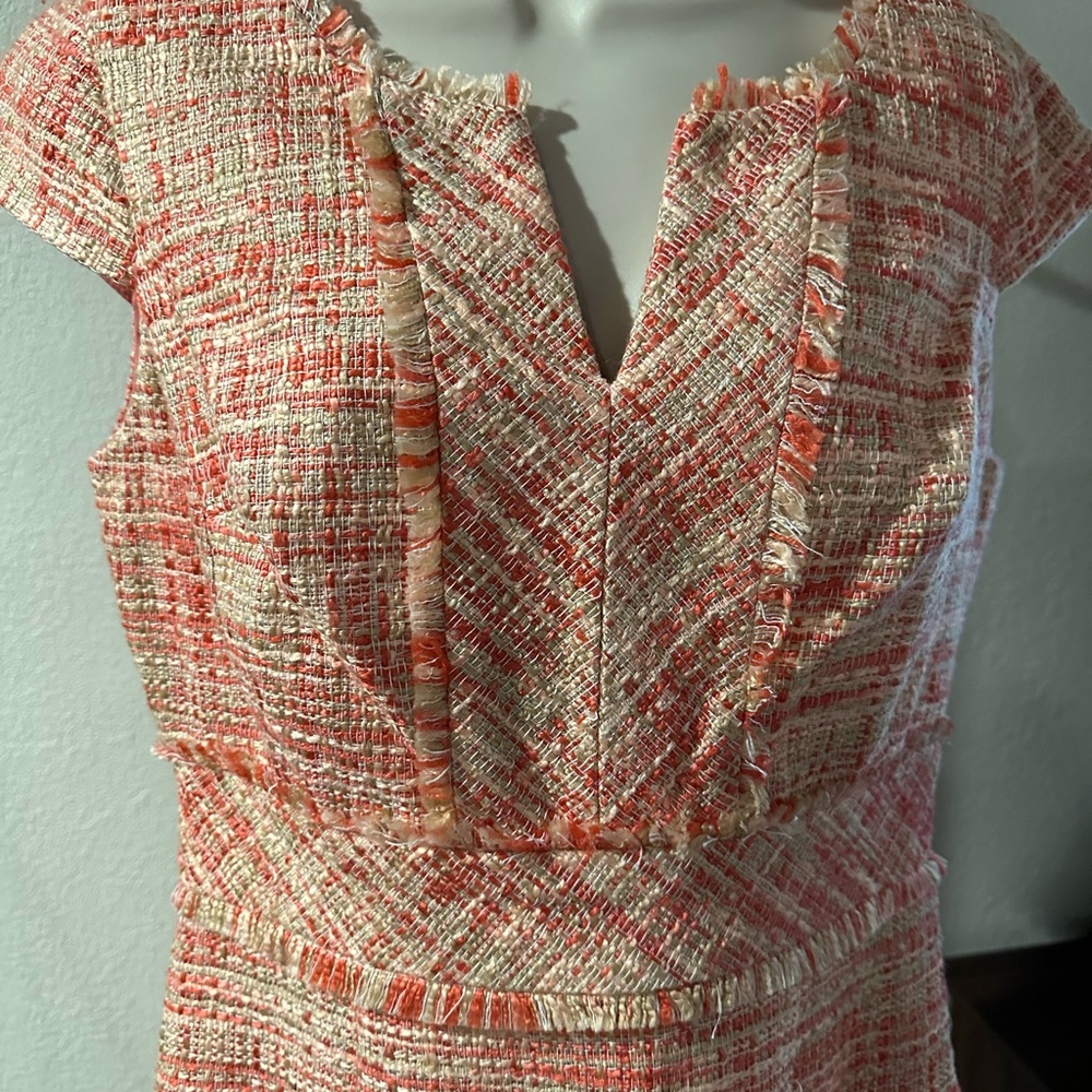 Tweed classy dress in great colors. Special, classy and elegant for any event. - Picture 3 of 6